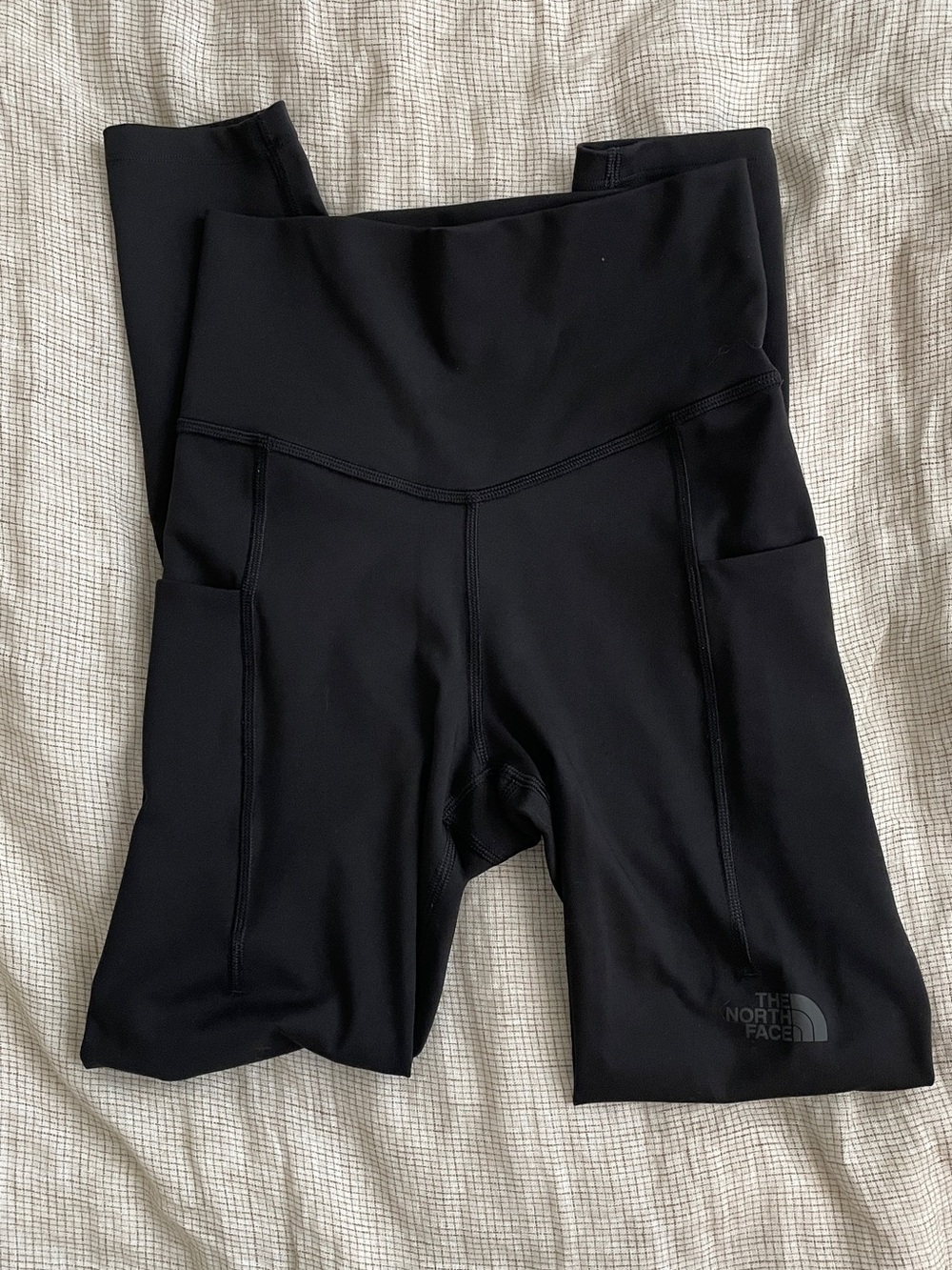 North Face black leggings tights high-waisted
